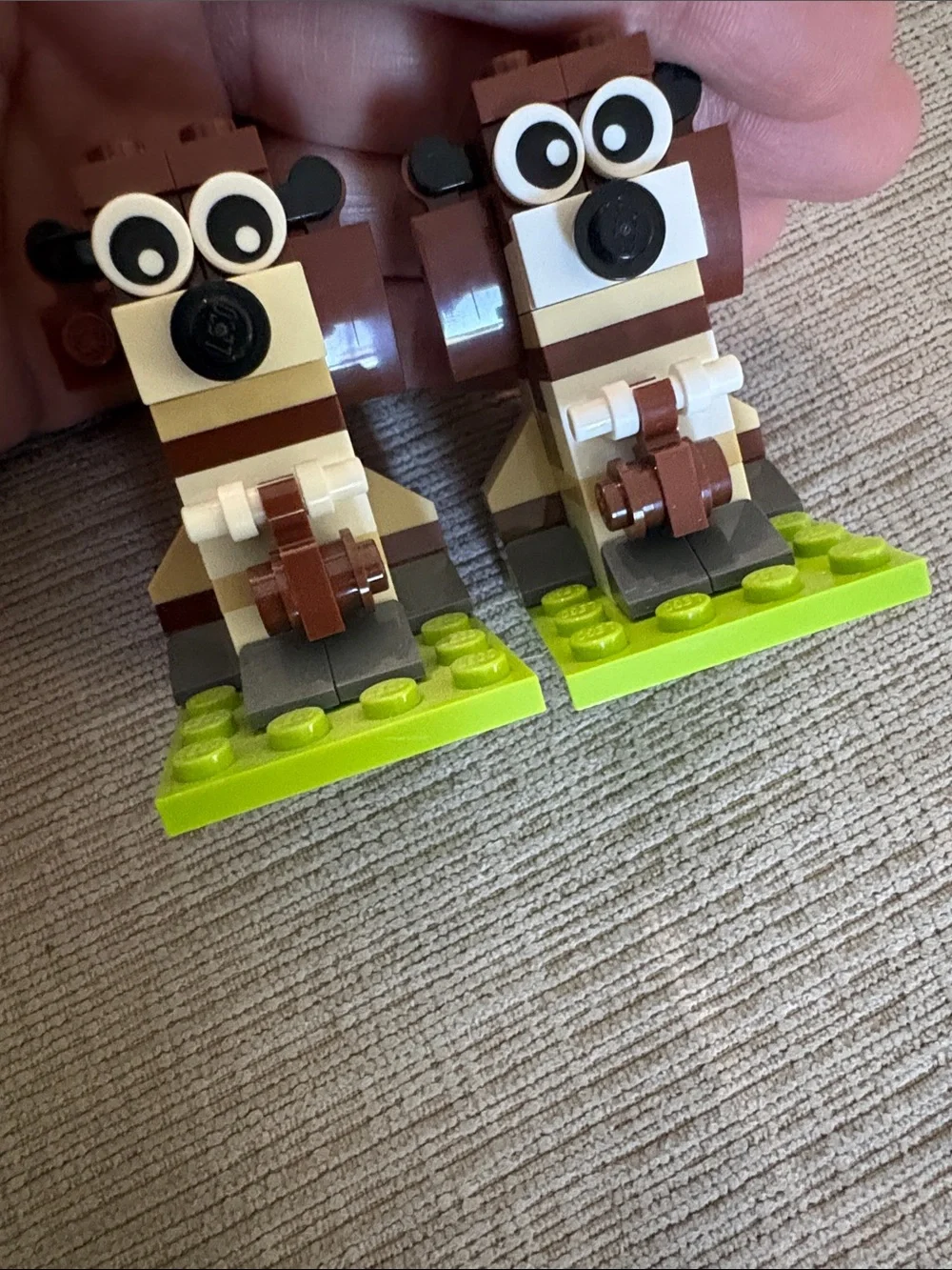 Lego #40249 ST BERNARD DOG mini build
